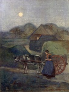 An Ox-cart, Gelderland by Nico Jungman